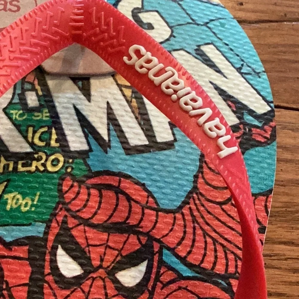 Havaianas Red Spider-Man Flip Flops Sandals. ❗️NEW❗️
